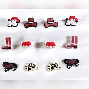 Cowgirl Croc Charms